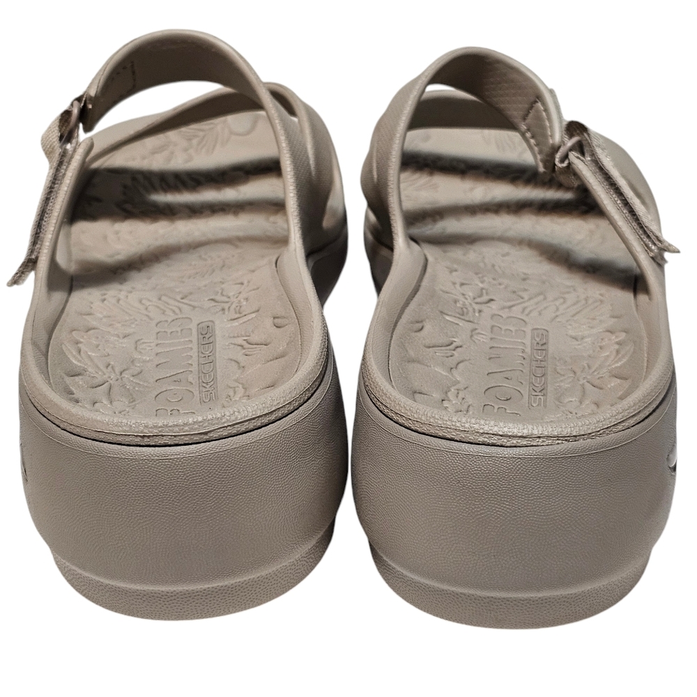 Skechers Foamies Arch Fit Adjustable Slides Women's Size 10 - Picture 9 of 13